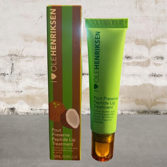 OLEHENRIKSEN Other - OLEHENRIKSEN Pout Preserve Chillers Peptide Lip Treatment in Capri Coco Lime NIB